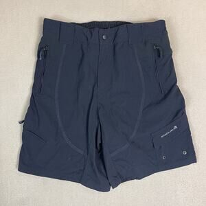 Endura Short‎ Womens L Black Cargo Hummvee Bike Patrol Shorts